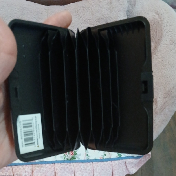 ♡Blue and Black Camouflage Business Card Case♡ - Picture 6 of 13